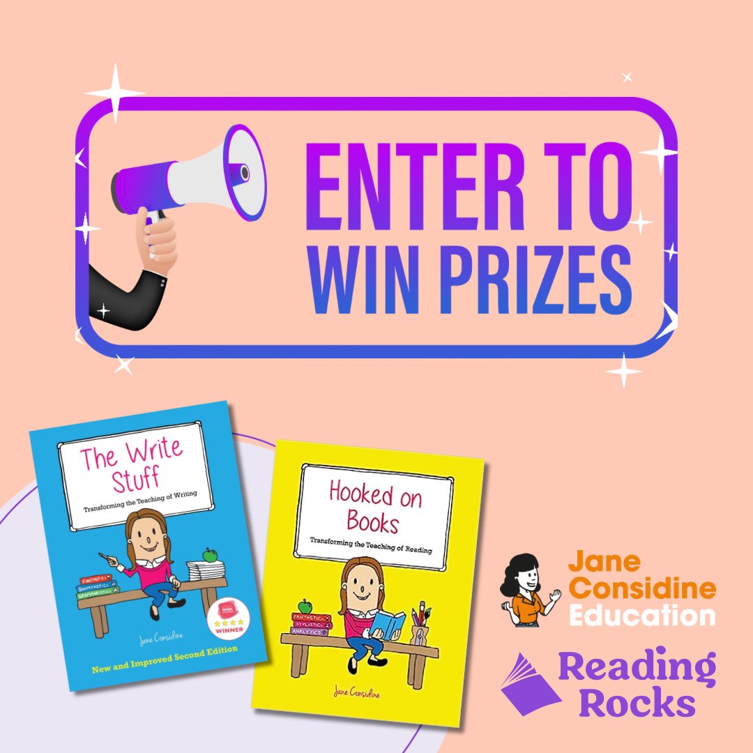 We have loved collaborating with <a href="/janeconsidine/">Jane Considine</a> for our recent #RR_Books subscription boxes and we just wanted to keep the book love going with a great COMPETITION!!!!

To enter you just need to tag a teacher friend in the comments, give us a follow, retweet 🙌