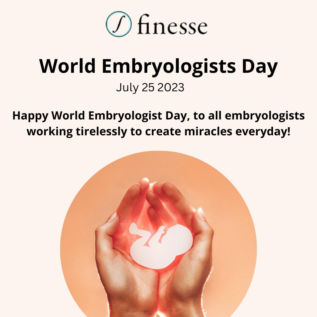 FinesseWebTech's tweet image. Happy World Embryologist Day!
#happyworldembryologistday #EmbryologistDay #worldembryologistday #embryologists #ivf #infertility #finessewebtech
