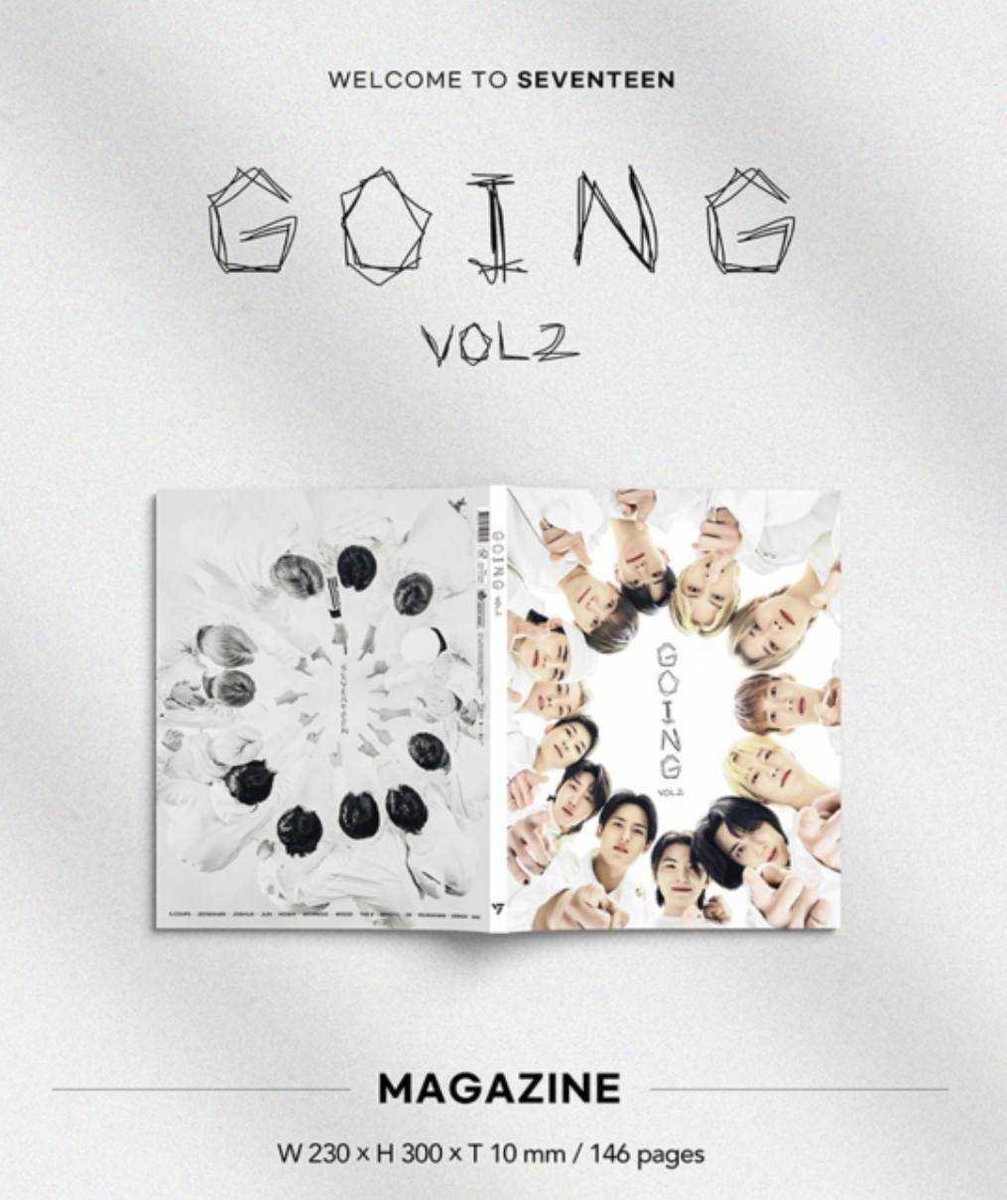 jemurun's tweet photo. [PRE ORDER] SEVENTEEN [GOING] Magazine Vol.2

Pricelist (est. 800gr)
IDR 420.000 DP IDR 280.000

PILIH VERSI
EMS + TAX ✅
PELUNASAN SHOPEE 

📍 JAKARTA
💳 DANA / SEABANK / SHOPEEPAY https://t.co/9oq0PvtUfu