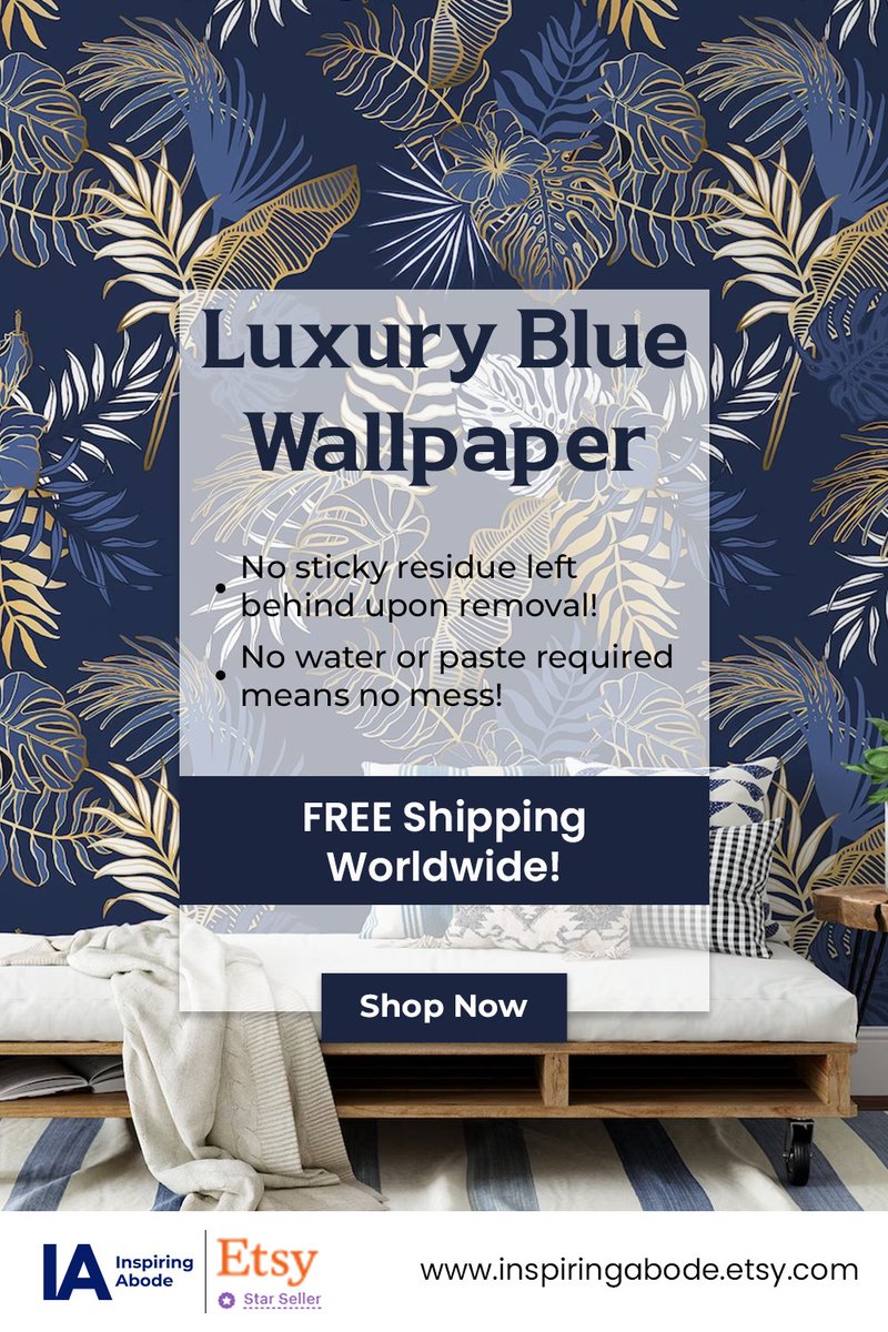 InspiringAbode's tweet photo. 🌴 Create a tranquil oasis with the Luxury Tropical Peel &amp; Stick Wallpaper at Inspiring Abode! 🌊🏡 Tropical vibes in style. 
https://t.co/vyz8o3SMde

#HomeDecor #Wallpaper #InspiringAbode #TropicalEscape #PeelandStick #LuxuryLiving #ModernTropical #BeachyVibes #SerenityAtHome https://t.co/s3qpxCANUr