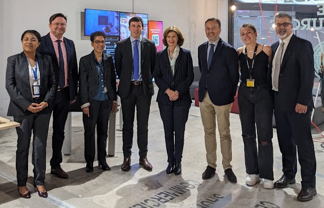 Together with our partners <a href="/NFInvest/">Nord France Invest</a>, it was our honour to welcome the ambassador of France to the UK, Hélène Duchêne, to the UK Business Centre, Lille (tinyurl.com/2f4r38c6) yesterday and to talk about how we are supporting UK businesses to come to the Hauts de France.