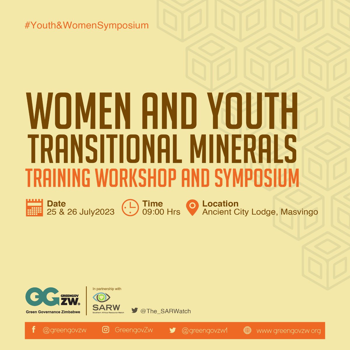 greengovzw1's tweet photo. Today we convene young people from Bikita, Mutoko and Goromonzi's mineral communities on a 2-day training workshop and symposium on energy transition and transitional minerals in partnership with @The_SARWatch . #youthwomensymposium #EnergyTransition  @OpenSociety @OxfaminSAF https://t.co/ut52XsXHKx