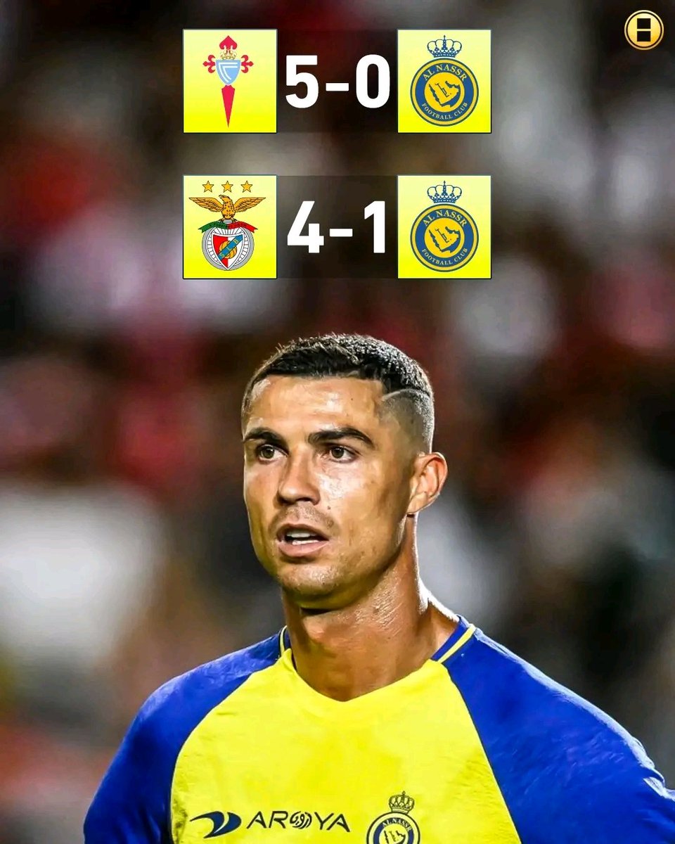 RSL_SPORT's tweet photo. - كريستيانو رونالدو: "الكُرة الأوروبية خسرت الكثير من جودتها."

نتائج مباريات النصر الأخيرة: 👀😬 https://t.co/VfD0UMqQo8