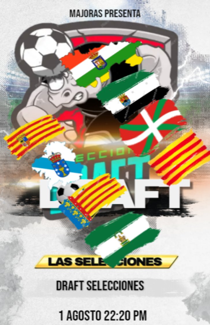 🔴 QUE EQUIPO SERÁ MEJOR 🔴
⚽️ UNO COMPLETAMENTE 
FORMADO POR COMUNITARIOS 
⚽️ O ELEGIDOS AL AZAR

YA TENEMOS 3 EQUIPOS
FORMADOS POR
ANDALUCES 
CATALANES 
VALENCIANOS 

EL RESTO ESTE DOMINGO 
📣📢  Por nuestro canal 
twitch.tv/majoras_game?s…
🎤 Retransmitido  
<a href="/Mati_Bernstein/">Mati Bernstein 🎤</a>