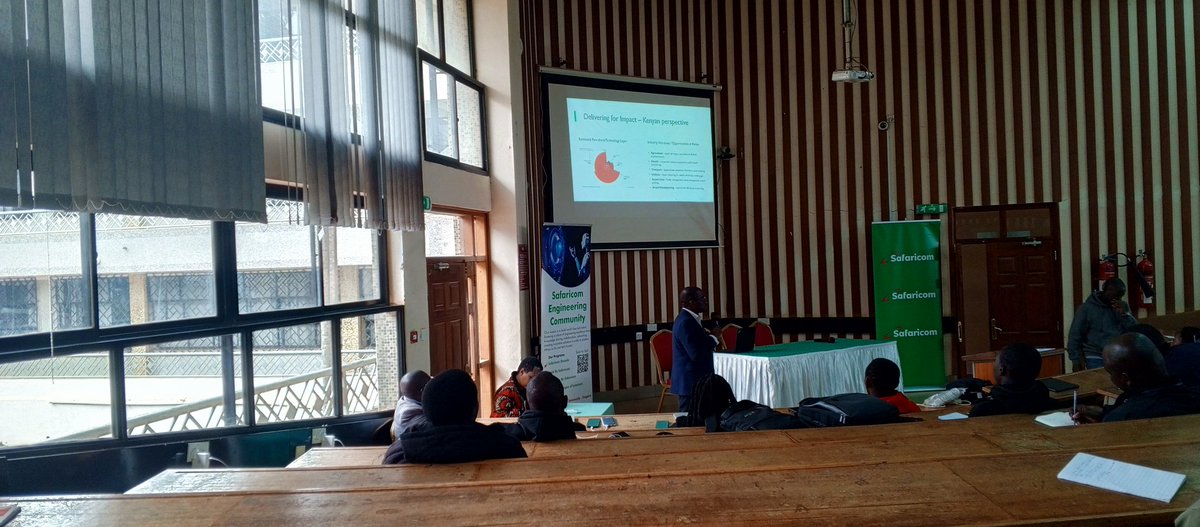 marymbaire8's tweet image. Excited to be attending the #safaricomengineeringcommunity launch at #dekut 🎉🎉. This is a great opportunity for all students who want to leverage on #AI ,#robotics, #smartsystems.