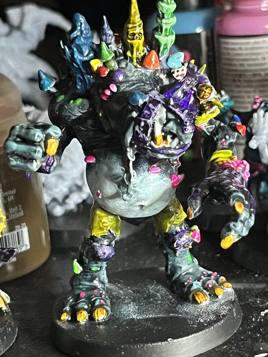 jongrim13's tweet photo. “Skittles” the troll.
#BloodBowl #SecretTeam @BrutefunMinis #WarhammerCommunity https://t.co/Lwzid9vY5i