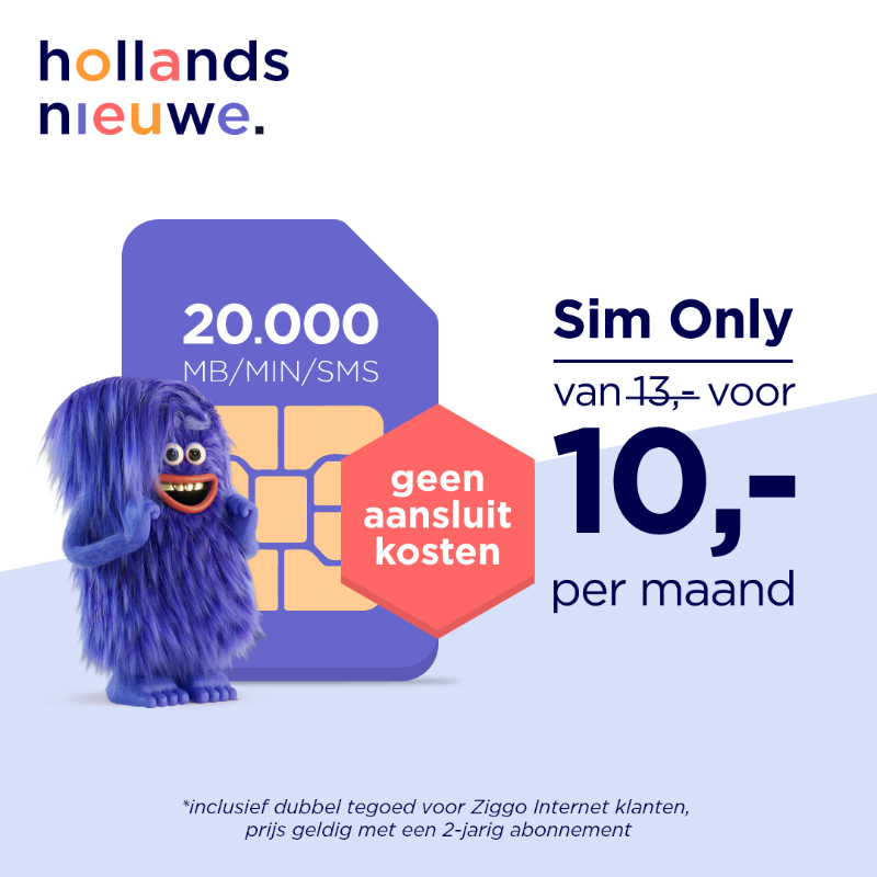 hollandsnieuwe's tweet photo. Geld overhouden voor leuke dingen? Met onze Sim Only bundels heb je waarschijnlijk meer dan genoeg.