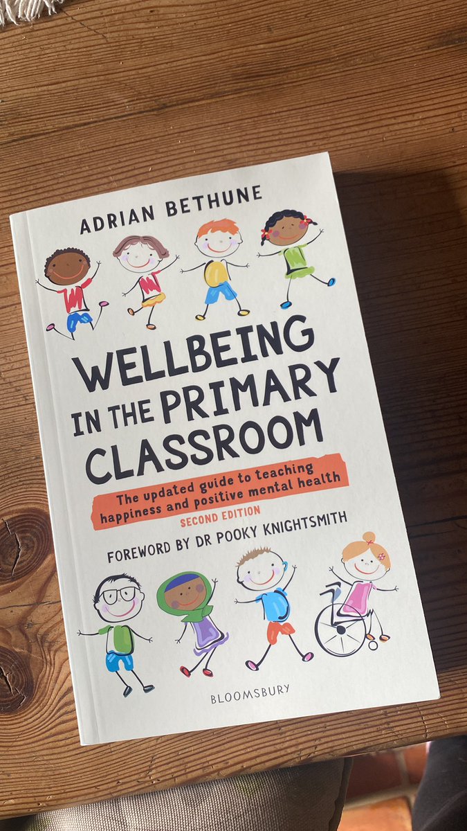 So excited to have received this today! Looking forward to my summer reading 🥰 #teachhappy #wellbeing