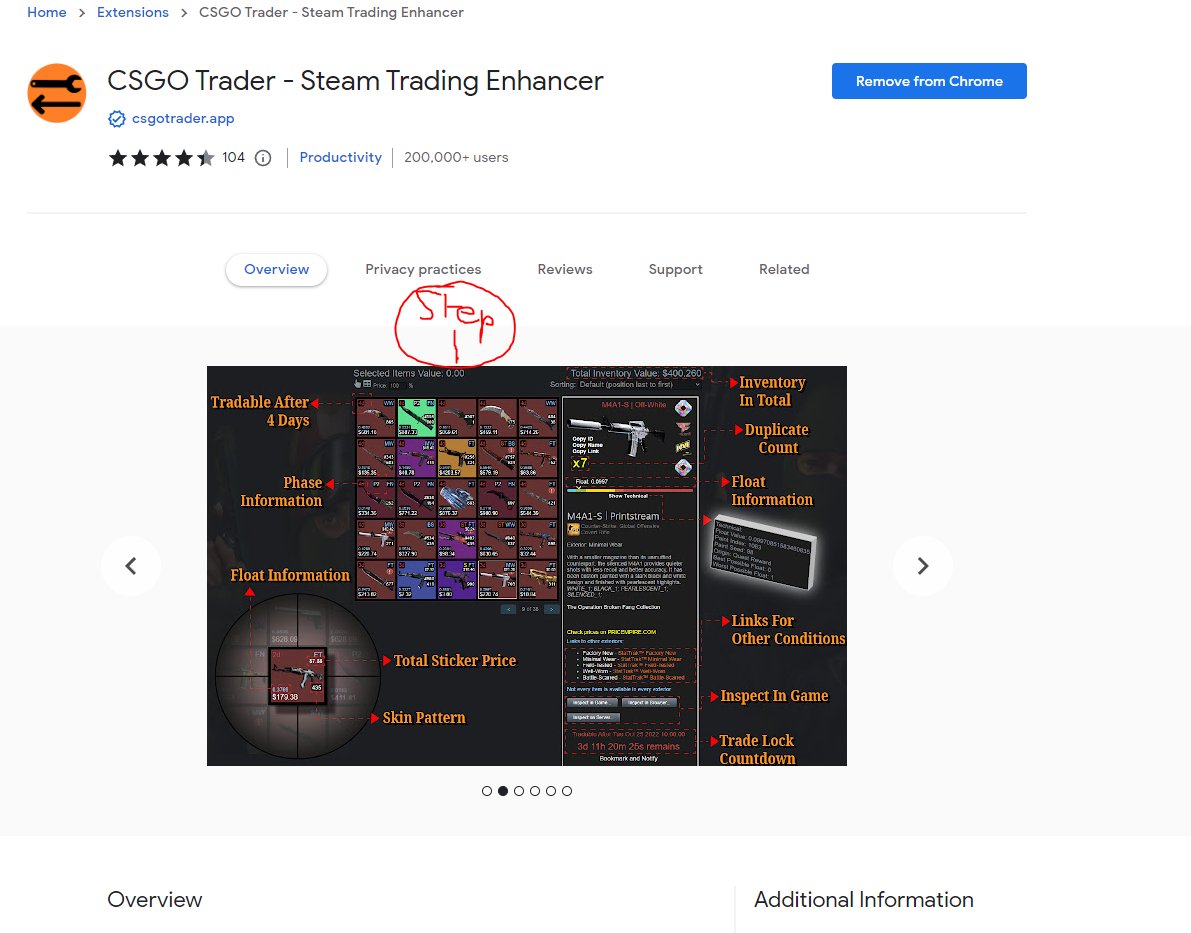 CSGO Trader - Steam Trading Enhancer Extension