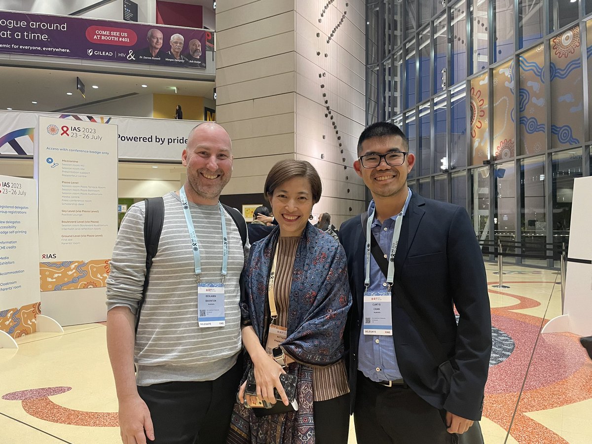 curtisxchan's tweet photo. Been working with the PrEP APPEAL team for over a year now and got to see most of them at #IAS2023 this year!

Report coming soon - read about the study here: https://t.co/xcw8h1vhFo

@HeatherMariesy @DrJasonJOng @KimberlyEGreen @apcom @IHRIOfficial https://t.co/GCcsYu3FUY
