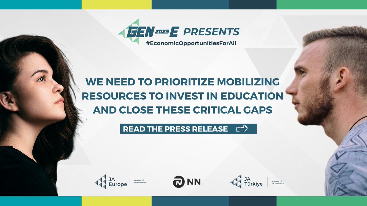 Reskilling is essential to close the global skills shortage. Find out how we aim to reskill one billion people worldwide by 2030.

Check out: jaeurope.org/medias/news/12…

#EconomicOpportunitiesForAll #Gen_E <a href="/NN_Group/">NN Group</a>