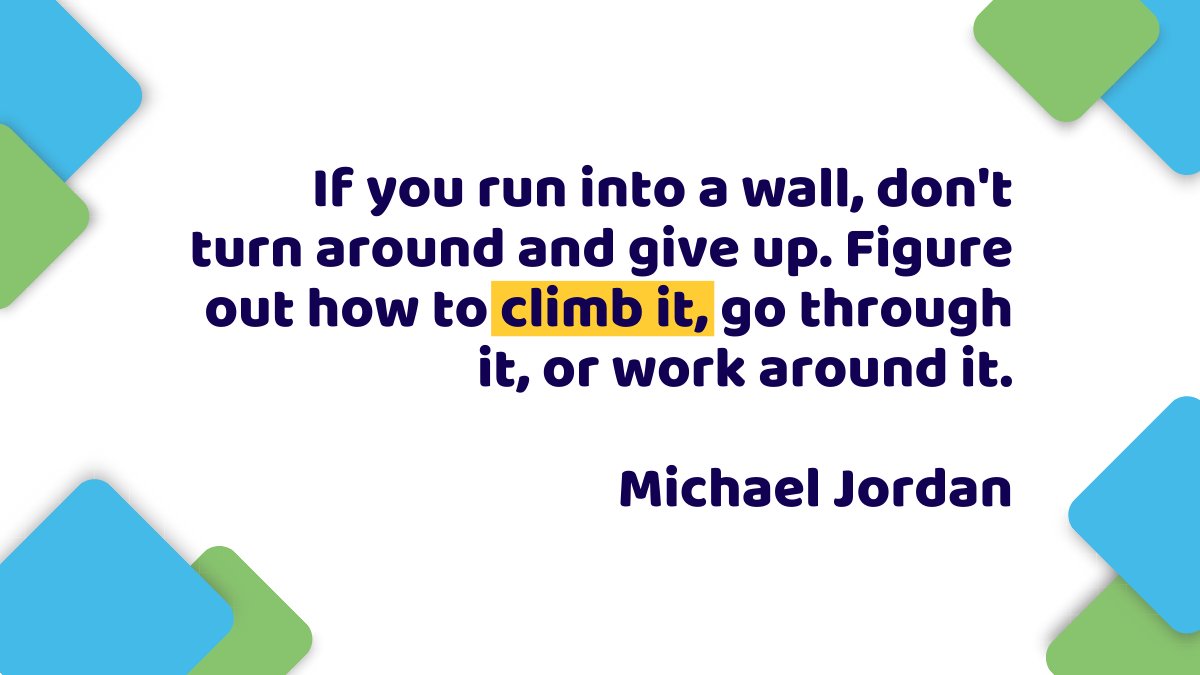 Hi All!

What's the most challenging 'wall' you've climbed to succeed?

Let's climb some walls today 🧱