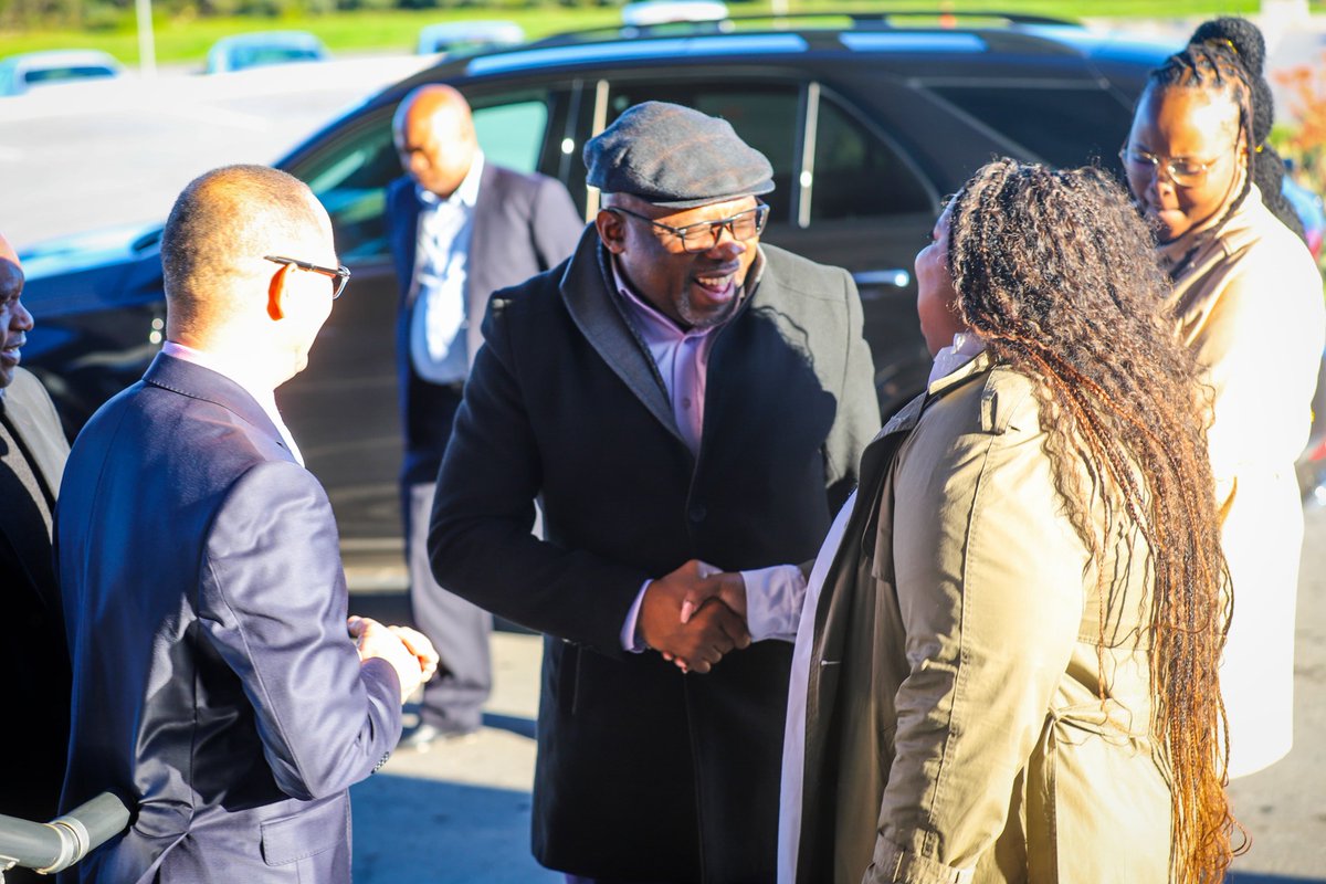 [IN PICTURES] Today, we are at the Port of Ngqura hosted by one of our entities Ports Regulator of South Africa. We are joined by the Board, led by the Board Chairperson Dr TV Munyama, Acting CEO Ms. Z Nkowane, and colleagues from TNPA. <a href="/Dotransport/">Department of Transport</a>
