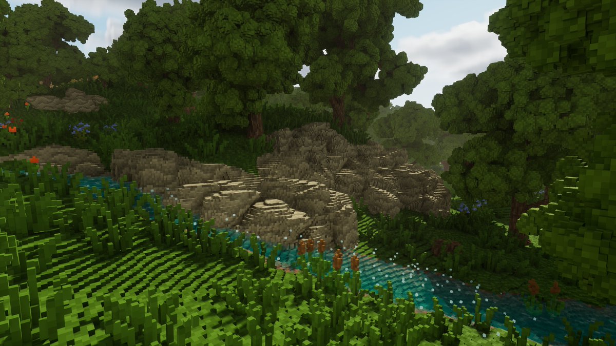 Tooley1998's tweet image. No more boring slopes. I have added cliffs to the world generation🏞️⛰️. #gamedev #indiedev #voxelgame #voxelart #voxel #procedural #UnrealEngine