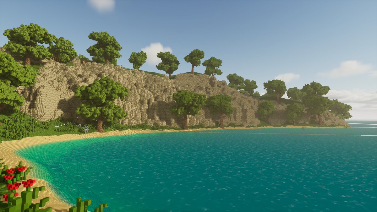 Tooley1998's tweet image. No more boring slopes. I have added cliffs to the world generation🏞️⛰️. #gamedev #indiedev #voxelgame #voxelart #voxel #procedural #UnrealEngine