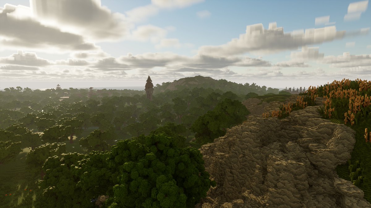 Tooley1998's tweet image. No more boring slopes. I have added cliffs to the world generation🏞️⛰️. #gamedev #indiedev #voxelgame #voxelart #voxel #procedural #UnrealEngine