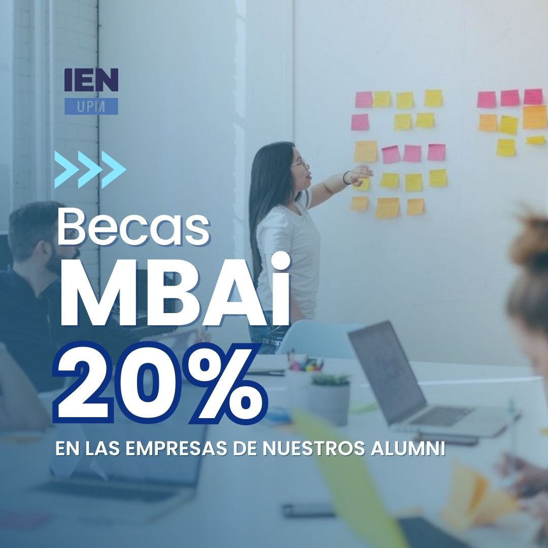 En #IEN lanzamos las #BecasMBA para empresas. Accede a un 20% de descuento en los programas MBAi Executive y On Campus, si trabajas en las compañías que aparecen en el listado: ienupm.com/event/becas-de…

¿Listo para dar el paso hacia tu nuevo futuro?

#upm #somoupm #mastermba #mba