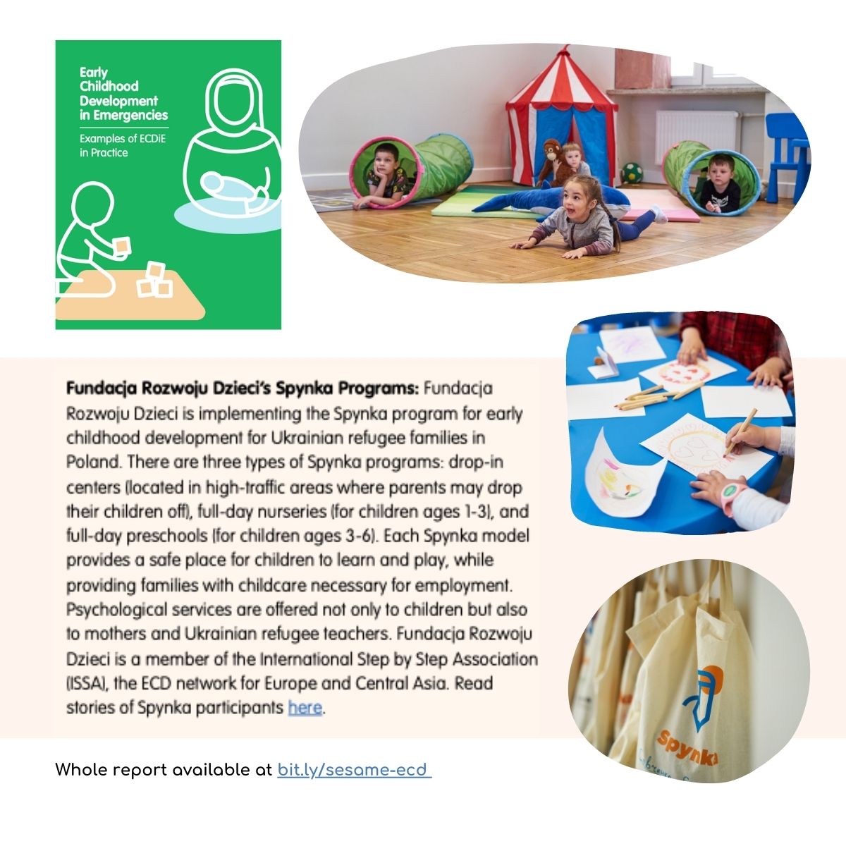 FRDKomenskiego's tweet photo. We are proud to be highlighted in this new resource from @SesameWorkshop that illustrates different types of early childhood development programs implemented around the world. Check out the full resource here: https://t.co/zPGpS1VnPw #earlychildhooddevelopment #ECD https://t.co/whQbE1UWnn
