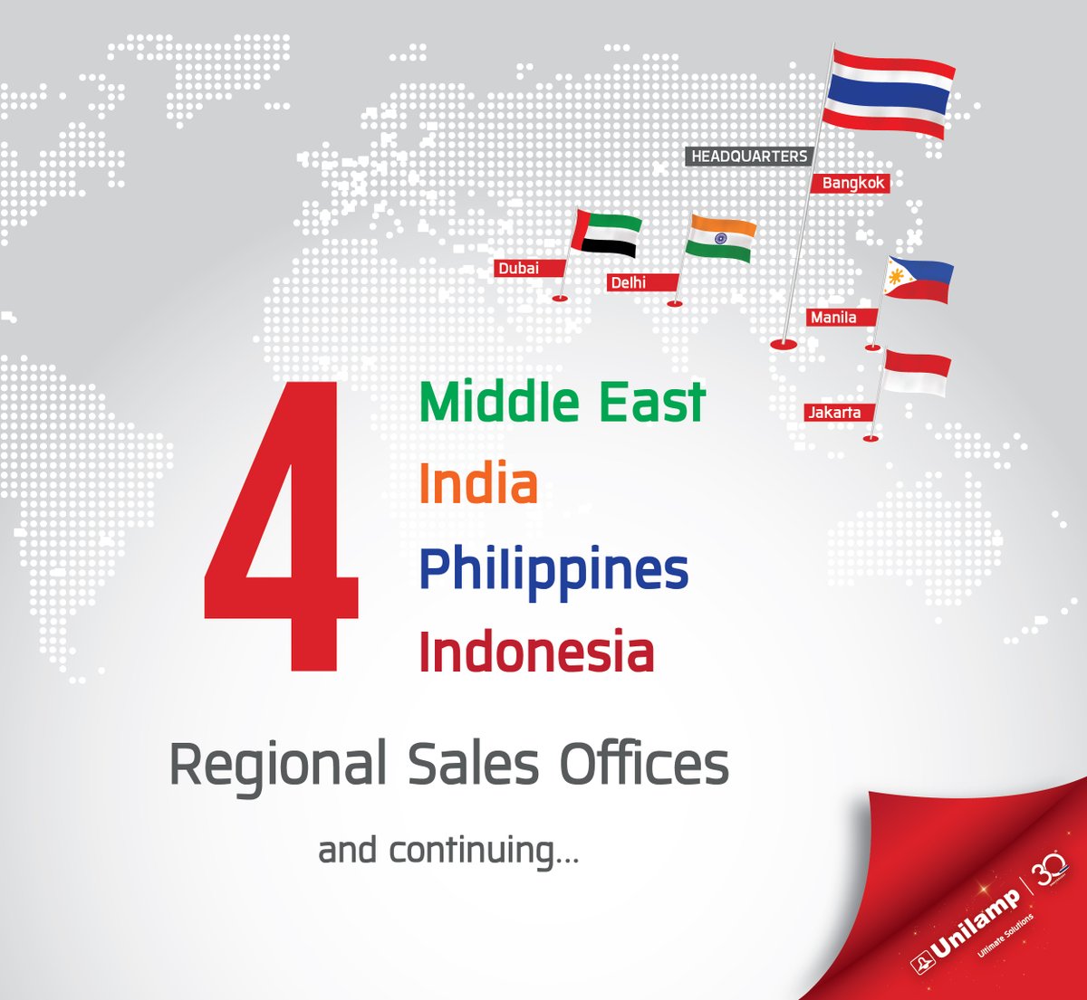 UnilampLighting's tweet photo. Unilamp continues to prioritise providing high-quality products and services while also focusing on global partnerships and sustainability efforts.

#UnilampThailand #UnilampIndia #UnilampMiddleEast #UnilampIndonesia #UnilampPhilippines #UnilampPartners https://t.co/UclePoqZVk
