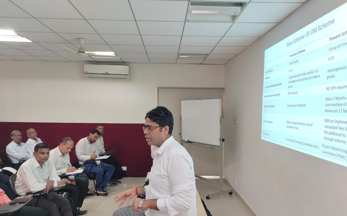 MCLS_2022's tweet photo. 📸 Glimpses of Day 1 at LEAN Consultant Training Program by QCI in Pune!
Exciting start to the MSME Competitive LEAN Scheme journey! 🚀 
#LeanHaiYakeenHai
@minmsme @MeNarayanRane @bpsvermabjp @vinamra_mishra @jaxayshah @RaviPSingh @Varinder_Kanwar @NABET_QCI @ankurmalik111 https://t.co/rRqo1RrROq