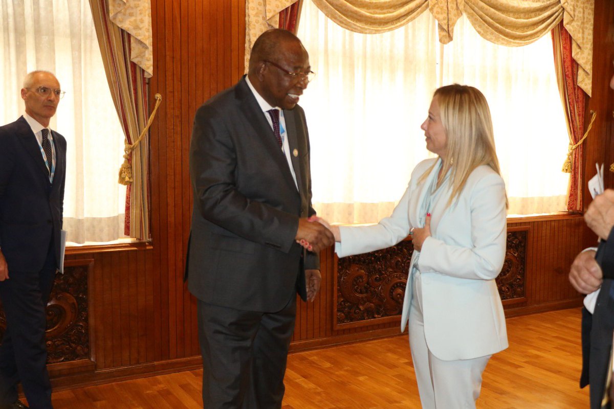 En marge du Sommet des Nations Unies sur l’alimentation qui s’est tenu le 24 juillet 2023 au siège de la FAO à Rome, le Premier ministre Ouhoumoudou Mahamadou a été reçu par la Présidente du conseil des ministres d’Italie Mme Giorgia Meloni.