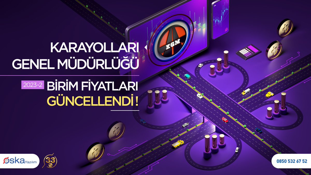 OSKAYAZILIM's tweet photo. 📣2023 Yılına ait Karayolları Genel Müdürlüğü birim fiyatları güncellenerek yeniden yayımlandı!(2023-2)
👉🏻https://t.co/ScGRjQScRX
#birimfiyat #poz #oskayazılım #inşaat #elektrik #makine #tesisat #maliyet #metraj #hakediş #karayolu #köprü #tünel #bitüm #2023 https://t.co/MhmpQbsVUB