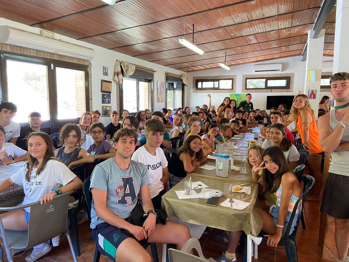 ¡Buenos días! Ya estamos en marcha un día más en nuestro #campamento, ¿vais adivinando en qué película lo hemos basado?, ¡seguimos! #gruposdefe #grupossafa #somosfamilia #somosfesd
