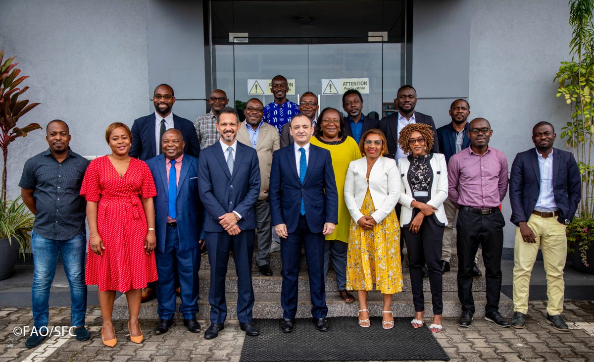 👏More #Digital4Impact in the field! @FAO leads a ⚙️capacity-building workshop for the 🌎#handinhand country team in #Gabon to define agricultural typologies 🌾mapping to develop evidence-based territorial investment plans to boost #FoodSecurity! More👉shorturl.at/dyL06