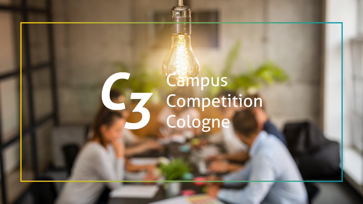 🎟 Mit dem C3 gibt es nun die Möglichkeit über 100.000 € zu erhalten. Interessiert? Buche dein Ticket für eines der beiden Networking-Events am 10. August oder 7. September. 💡 Weitere Infos: gateway.uni-koeln.de/c3
 
#gateway #campuscompetitioncologne #c3 #startups