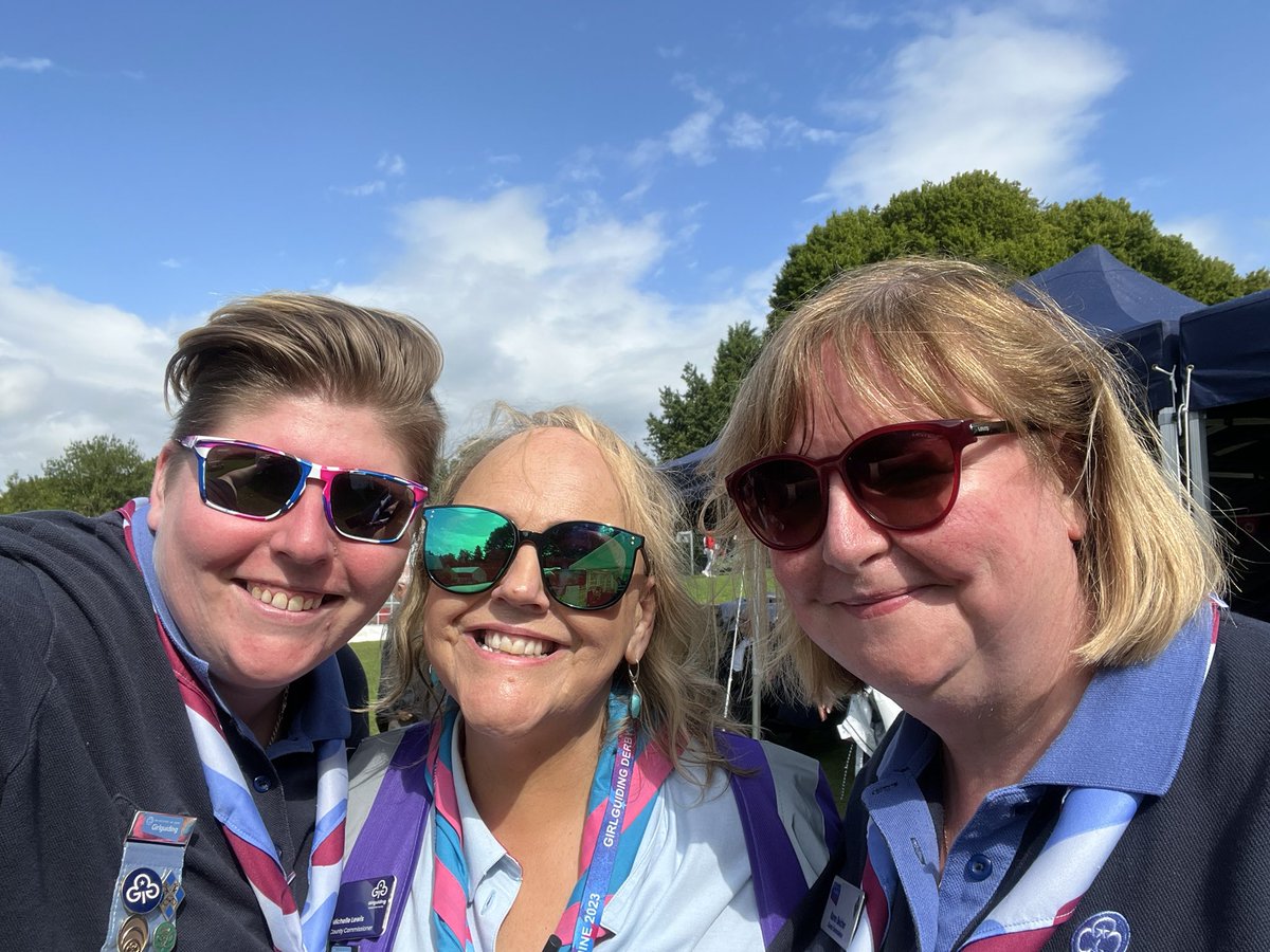 Karen &amp; Rebecca had an amazing time the weekend visiting <a href="/GuidingDerbys/">Girlguiding Derbyshire</a> county camp Shine!! Thank-you to Michelle and the team for inviting us. The camp was amazing and everyone was having a fab time 🤩#shinecamp2023
#girlguiding