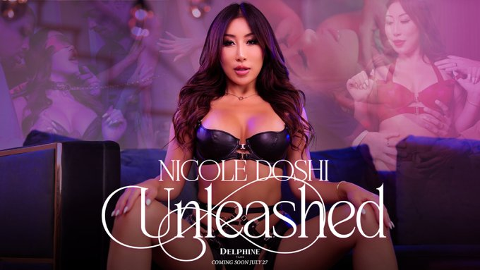 @delphinefilms Drops Limited Showcase Series 'Nicole Doshi Unleashed'ç xbiz.com/news/275672/de… @nicoledoshi