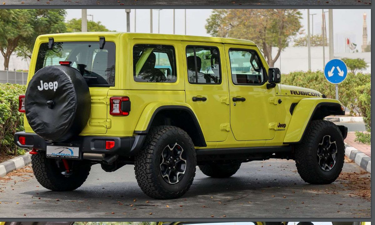 emilycars's tweet photo. What color is this car, green or yellow?
Jeep Wrangler Rubicon
3.6L
V6
285HP
4x4
🎤FOR SALE
+971 509069393
#JeepWrangler #brand #cars #marketing #sales #business #export #lexury #comement #explorepage #luxurycars #preownedcars #forsale #cardeals https://t.co/M3nZQBJBBY