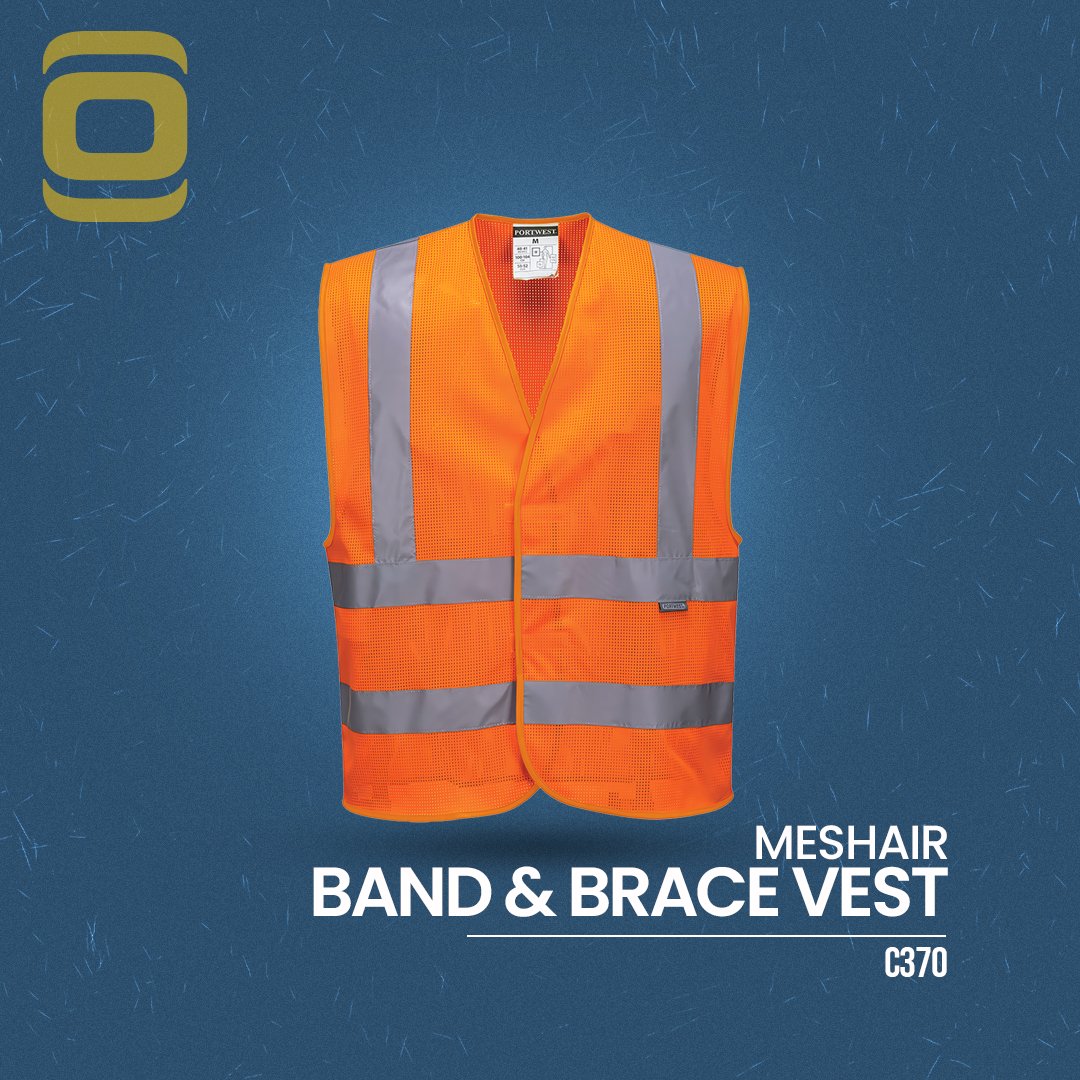 C370 - Hi-Vis Mesh Band and Brace Vest
This full mesh vest, uses our Mesh Air fabric which is fully compliant to EN ISO 20471
#OstravaWorkwear #SafetyFirst #hivisibility #SafetyatWork