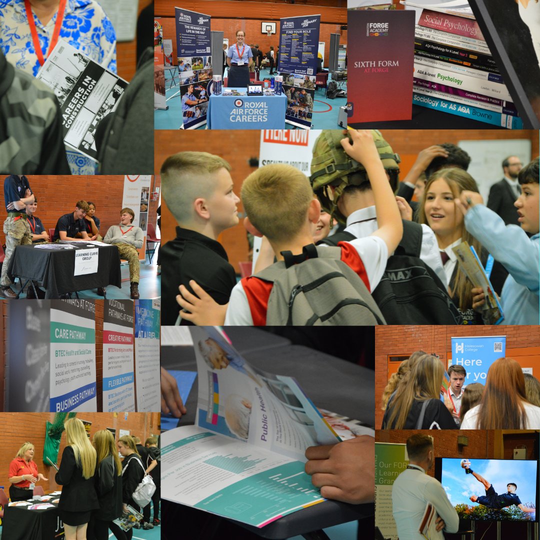Last Thursday saw experts from across the employment sector coming together for our annual Careers Fair. Students were amazed at the number of pathways open to them! A fantastic event for our fantastic students!