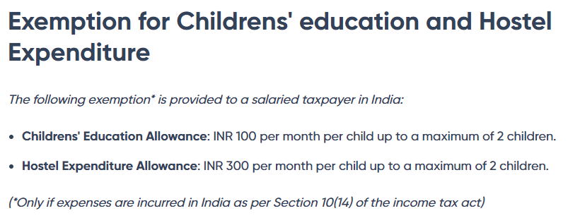 When parents are paying lacs in school fees, what they get from government as tax exemption is INR 100 per month i.e. INR 1200/year. This is a serious joke on salaried tax payer's like us.

<a href="/narendramodi/">Narendra Modi</a> <a href="/nsitharaman/">Nirmala Sitharaman</a> <a href="/IncomeTaxIndia/">Income Tax India</a> #IncomeTaxReturn #IncomeTax