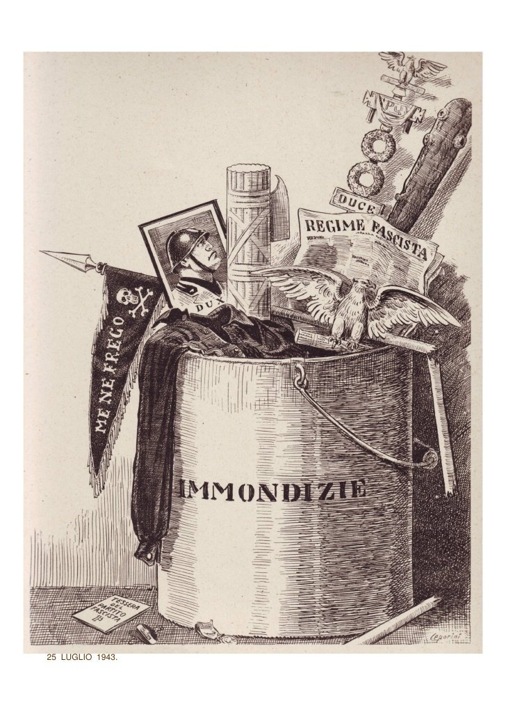 AlekosPrete's tweet photo. «25 luglio 1943» (Bernardo Leporini) https://t.co/BKkr2Whuru