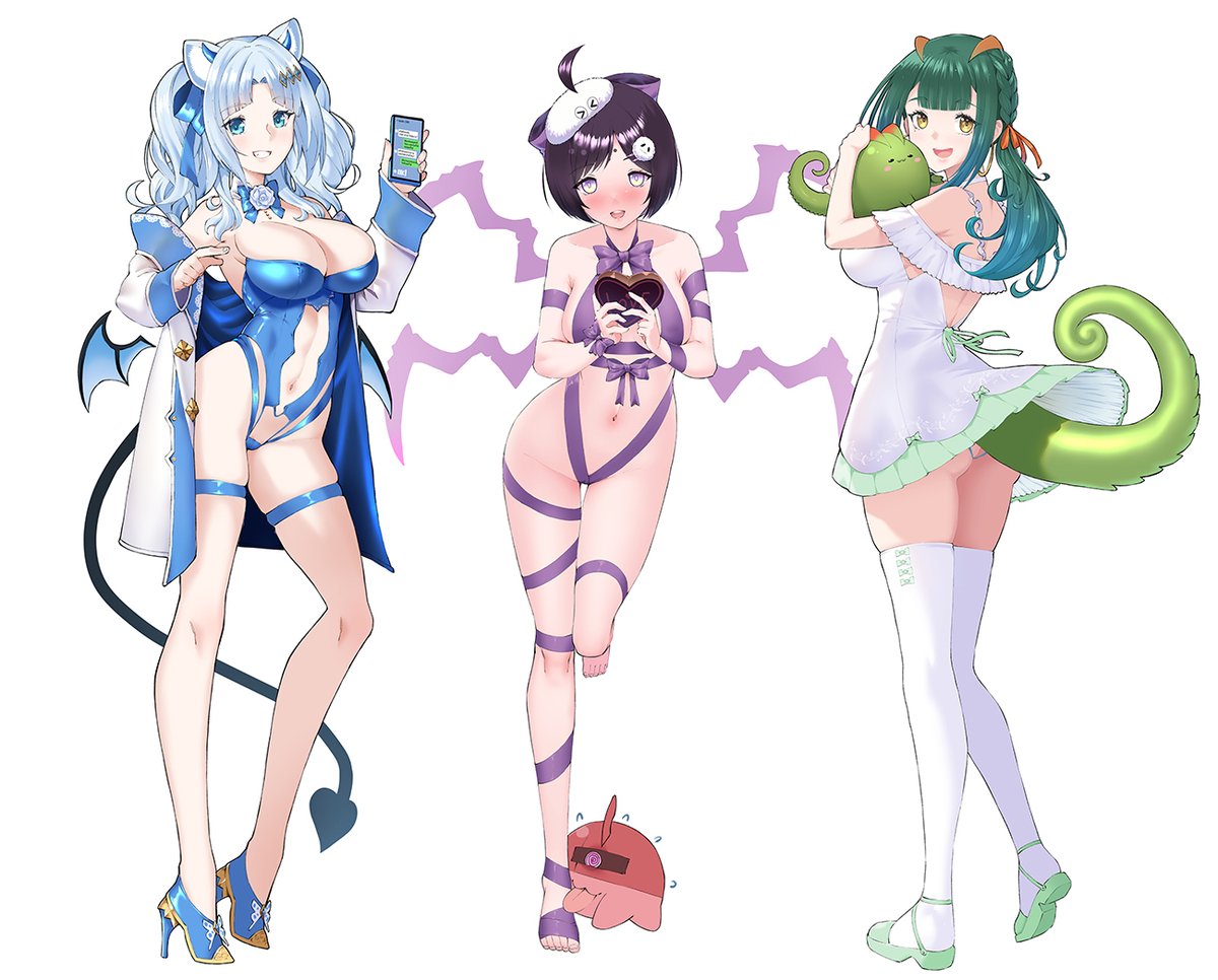 เอารูปคุณจูจูมาวาดต่อ แล้วพอเอามาเรียงกันแบบนี้ก็รู้สึกว่าวาดรุ่น 1 เยอะเหมือนกันนะเนี่ย มีใครอยากคอมมิชให้วาดคุณเฟยบ้างไหมครับ (ฮา)

รูปนี้คือคุณเซลิน่ารับงานจากไลน์ แล้วกำลังจะพาอีก 2 คนไปทำงานพิเศษกัน.... (ติดตามต่อทางโดจิน /เดี๋ยวๆ)

#JuJuFanArt #ZelinaFanArt #ZelinaFanArt