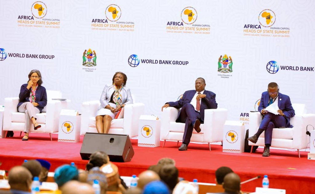 We are delighted to attend the #Africa Human Capital Heads of State Summit hosted by #Tanzania. The EU believes in investing in people, and this is evident through our programs such as the ERASMUS+, which supports the education and training of young people. #Investinpeople