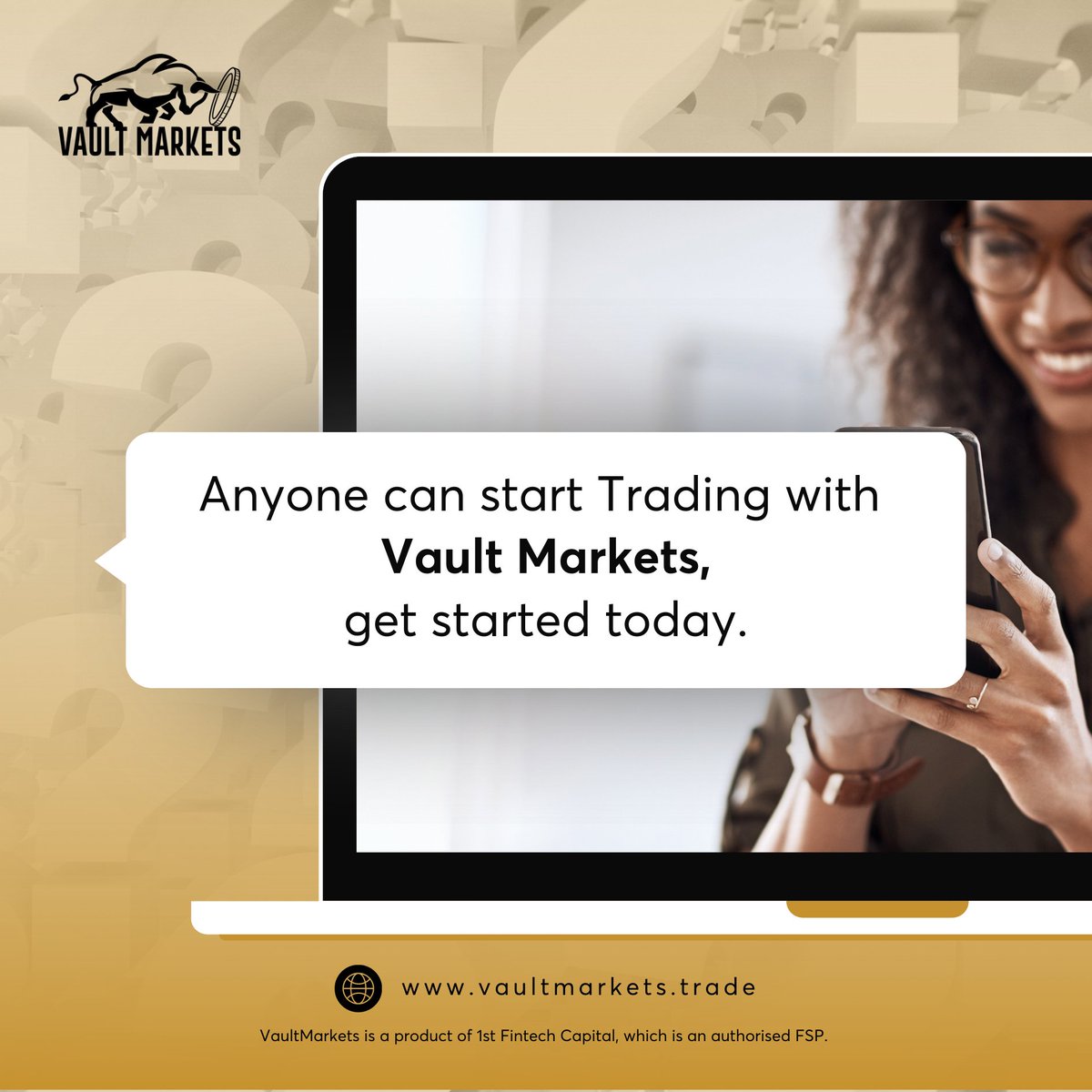 vault_markets's tweet photo. Think trading Forex requires a fortune? Think again!
Vault Markets lets you start with as little as R50!
#vaultmarkets #tradingwithvaultmarkets #tradewithvaultmarkets #minimumdeposit https://t.co/wOTgBubu47