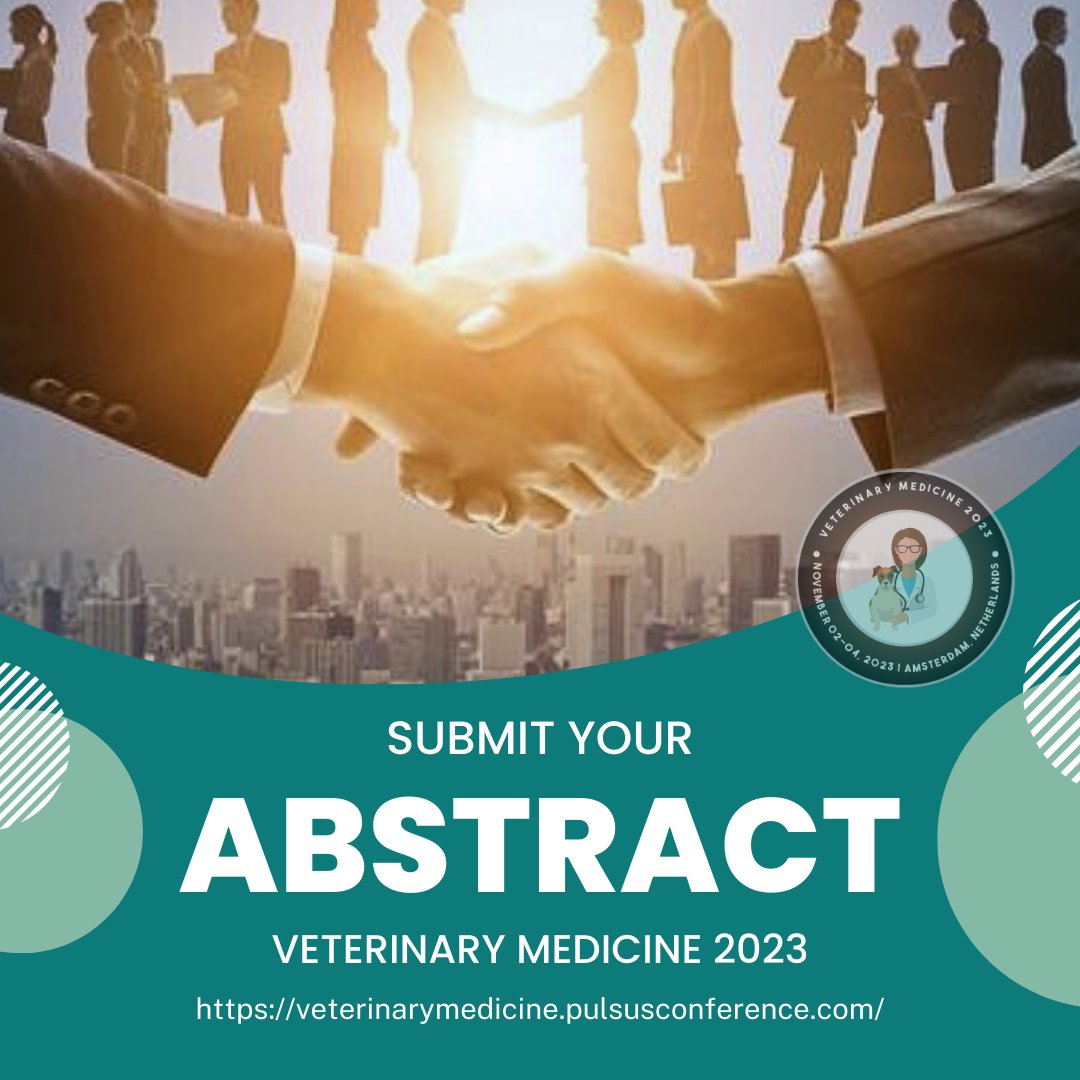 Veterinary2023's tweet photo. 📝 Submit your abstract for a chance to present your work to esteemed peers and gain recognition in the field of animal health

Abstract submission Link: https://t.co/Z3wRaJUUtV

#veterinarymedicine #repost #share #netherlands https://t.co/wRzHjCka7h