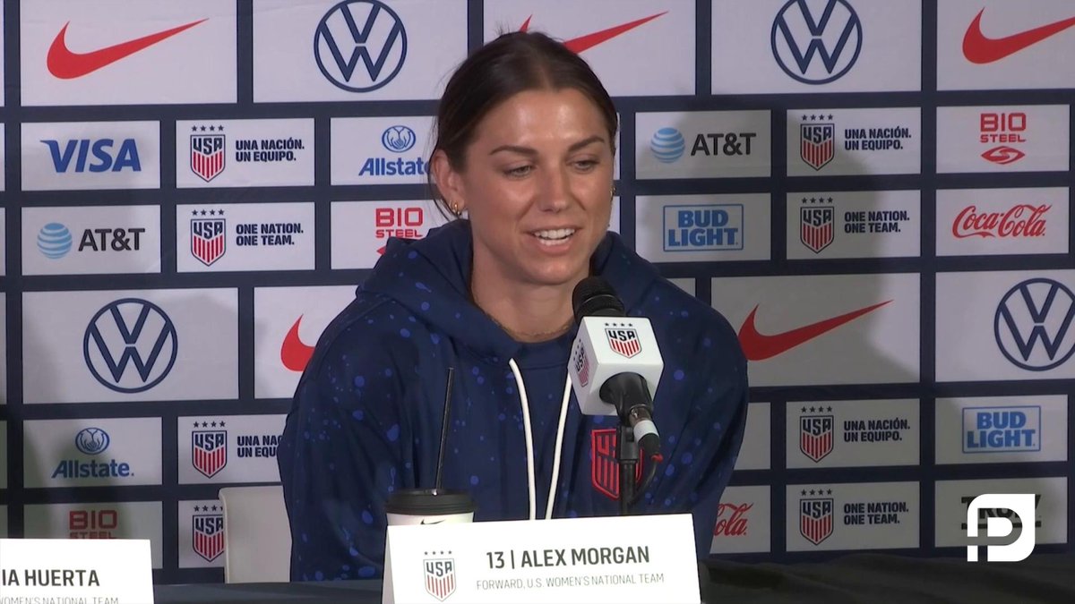 'It's going to be an incredibly difficult match' - Alex Morgan on facing Netherlands at Women's World Cup

https://t.co/fN0TaUuGip https://t.co/3LjgkSx0YI