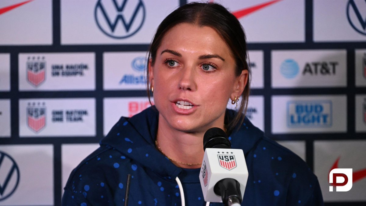 'It's going to be an incredibly difficult match' - Alex Morgan on facing Netherlands at Women's World Cup

https://t.co/f42fXlHJKU https://t.co/Bto0BtYrPg