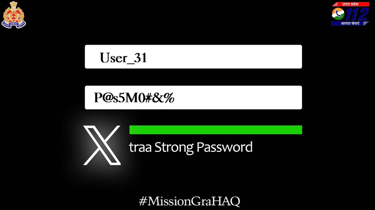 Uppolice's tweet photo. 'X'hilarating flight of online security

When hackers perch at vulnerable accounts, nest in safety with a strong password. 🔐

#TwitterX
#XFactorProtection
#TwitterLogo
#MissionGraHAQ https://t.co/IHuaruy4d1