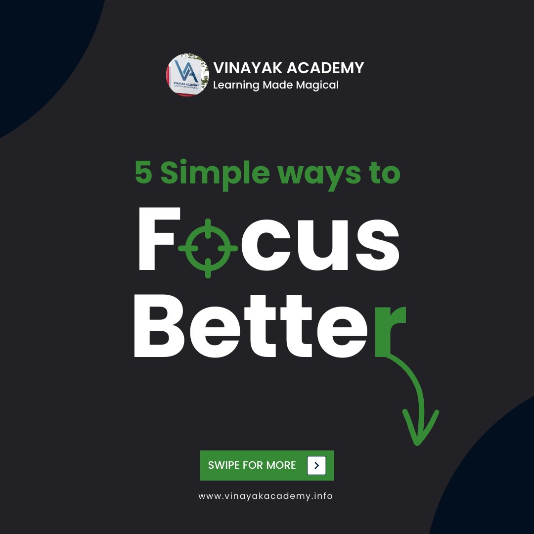 academy_vinayak's tweet image. FOCUS TODAY FOR A BETTER TOMORROW !✌️✌️

#focus #carouselpost #motivationoftoday #mindset #growth #Araria #vinayakacademy #education #trendingnow