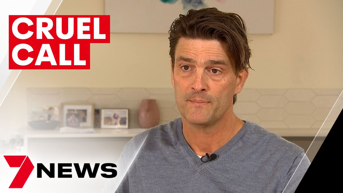 7NewsMelbourne's tweet photo. Federal bureaucrats have left a Mount Eliza man and his family heartbroken after rejecting their application for life-saving cancer treatment. Medical panels supported the father of two, but the health department knocked back his pleas on a technicality. https://t.co/wSlaDr9fTp @NickMcCallum7 #7NEWS