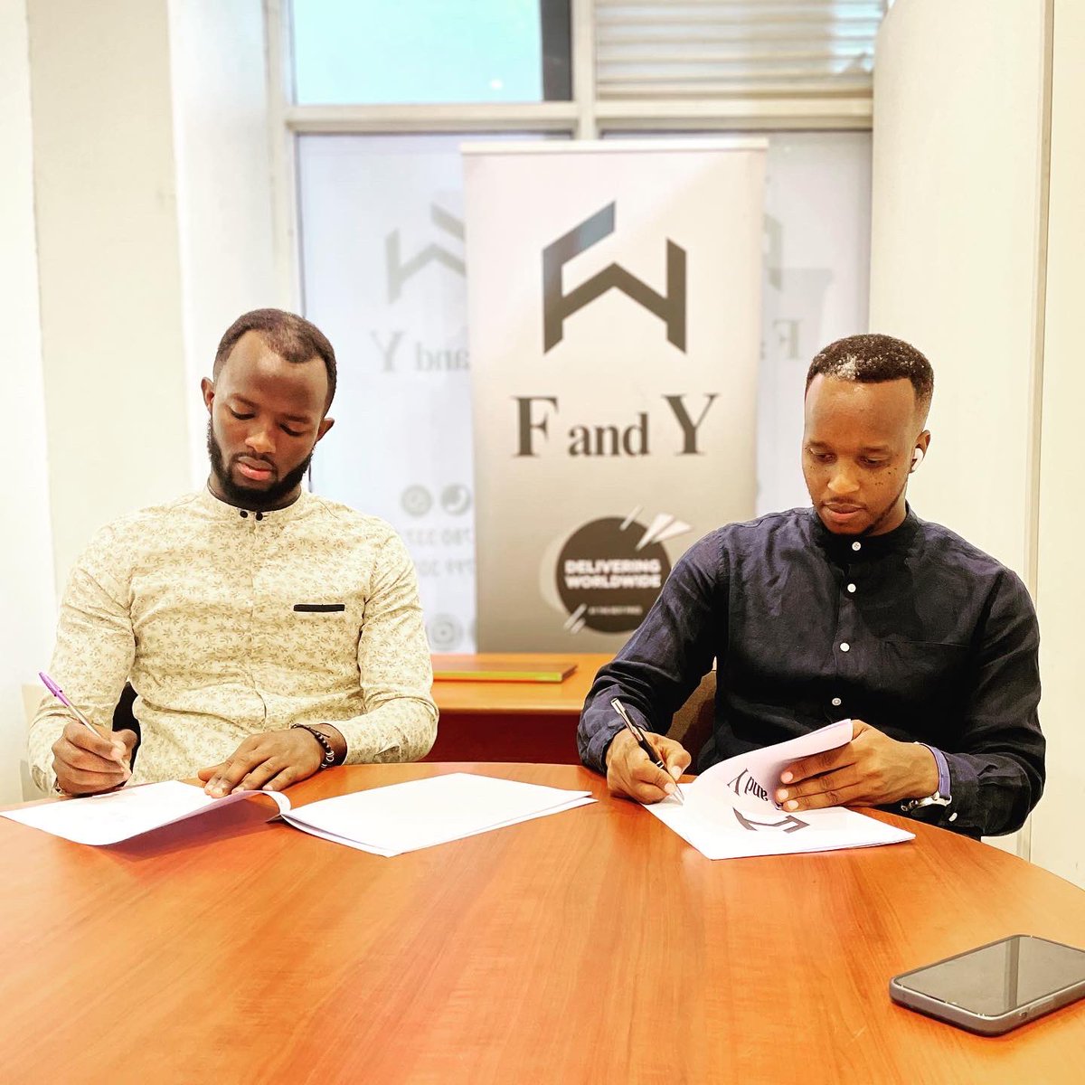 __FandY's tweet photo. ALERT 🚨: We are thrilled to announce that Sports Journalist @imfuraluc01 is now our official brand ambassador!
Join us in welcoming him on board! 👏👏
#FURUSI https://t.co/4KLc9g3TpG