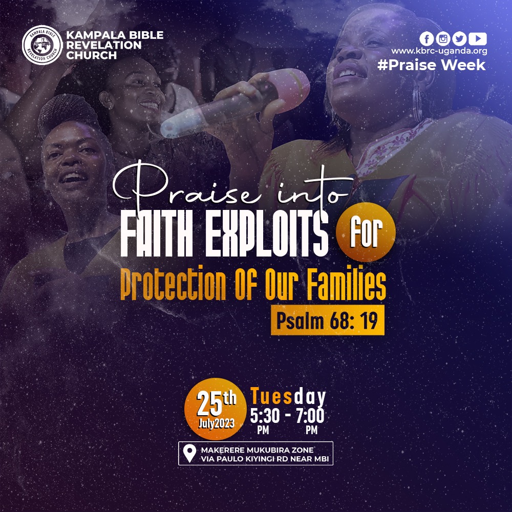 kbrcChurch's tweet photo. #PraiseWeek
Today is Going To Be Awesome
Come We Praise God into Faith Exploits for Protection of Our Families. https://t.co/MHv22Uaw4v
