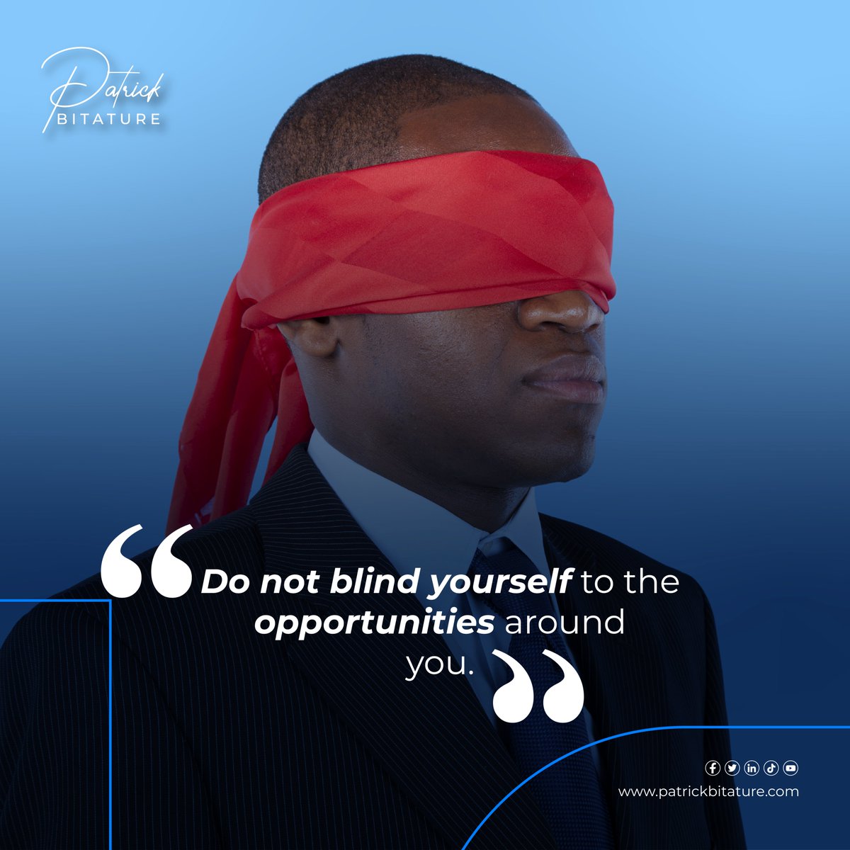 Africa is the most blessed continent in the world; however, her people are blind to this fact. It manifests in the number of people running abroad to pursue opportunities there, while foreigners are coming into Africa to exploit the opportunities we have failed to even notice.