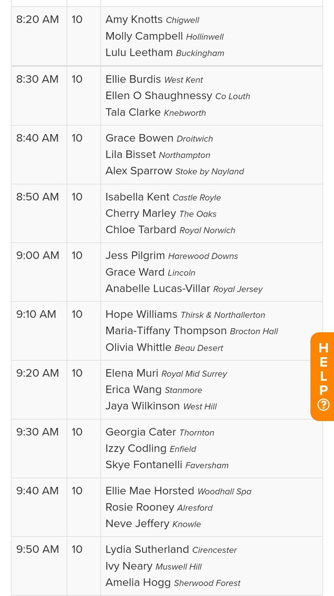 Very best of luck to Hope Williams  of <a href="/TNGCjuniors/">TNGC Juniors</a> playing this week. We all wish you well for the week🤞
<a href="/tngcgolf/">Thirsk & Northallerton Golf Club</a> <a href="/ylcga/">YLCGA- Yorkshire Ladies County Golf Association</a>