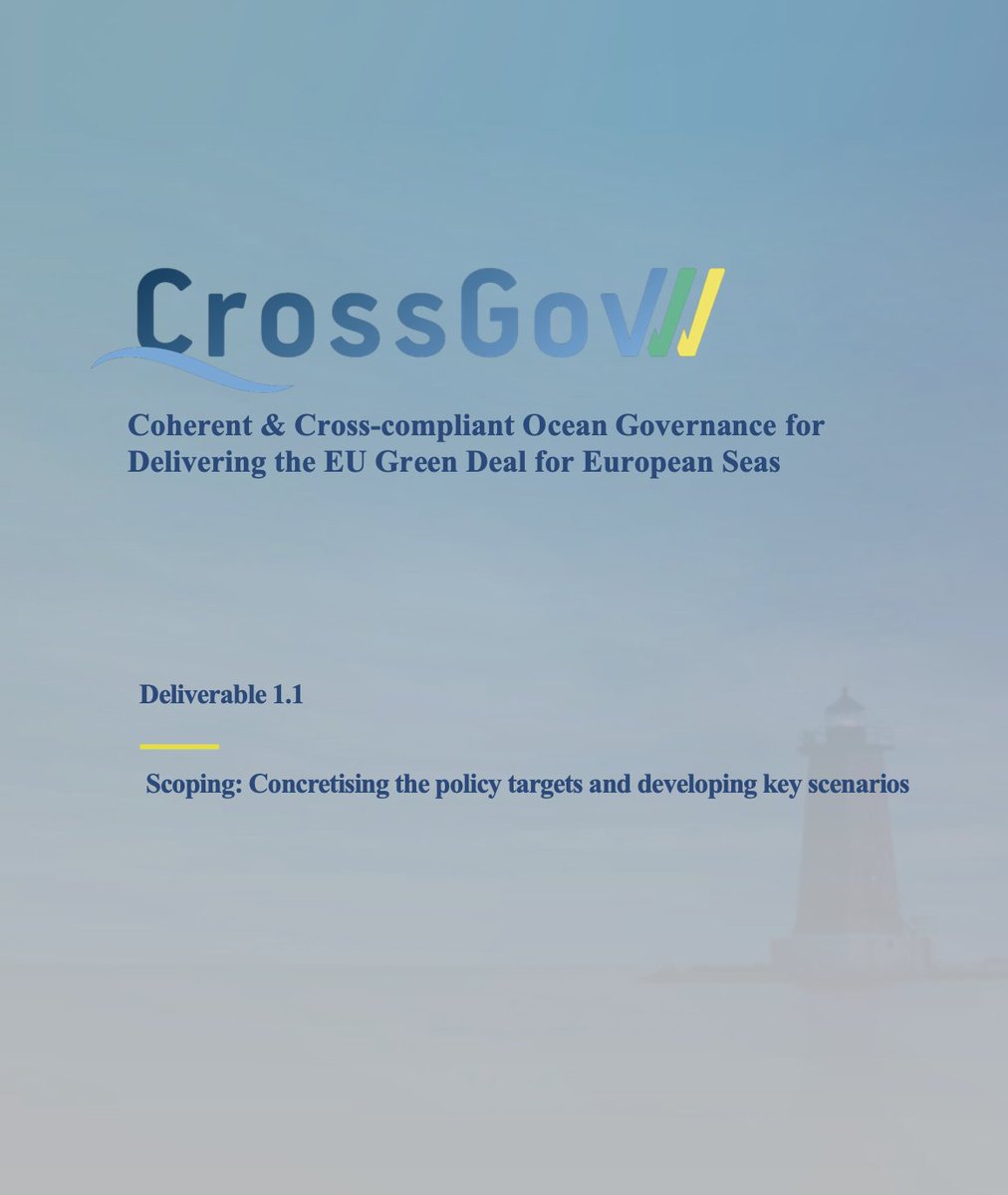 📝We are pleased to launch our latest report on coherence in #marinepolicies within #eugreendeal (EGD).
 
💡The report provides insights on how to navigate towards the EGD ambitions  and ensure effective implementation and compliance.
 
🔎 Full report: lnkd.in/eeZxPCdK